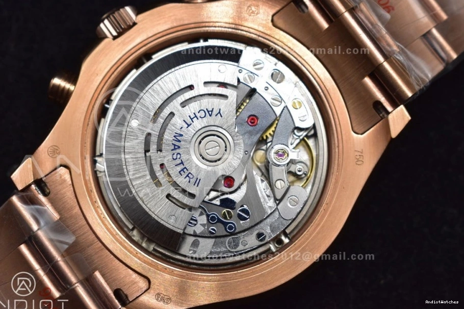 116685 YachtMaster RG on Edition Bracelet 1:1 II A Blue RG 1223 GMF Best TopPick Ceramic 1031